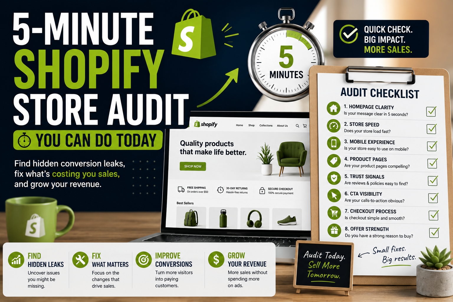 5-Minute Shopify Store Audit You Can Do Today