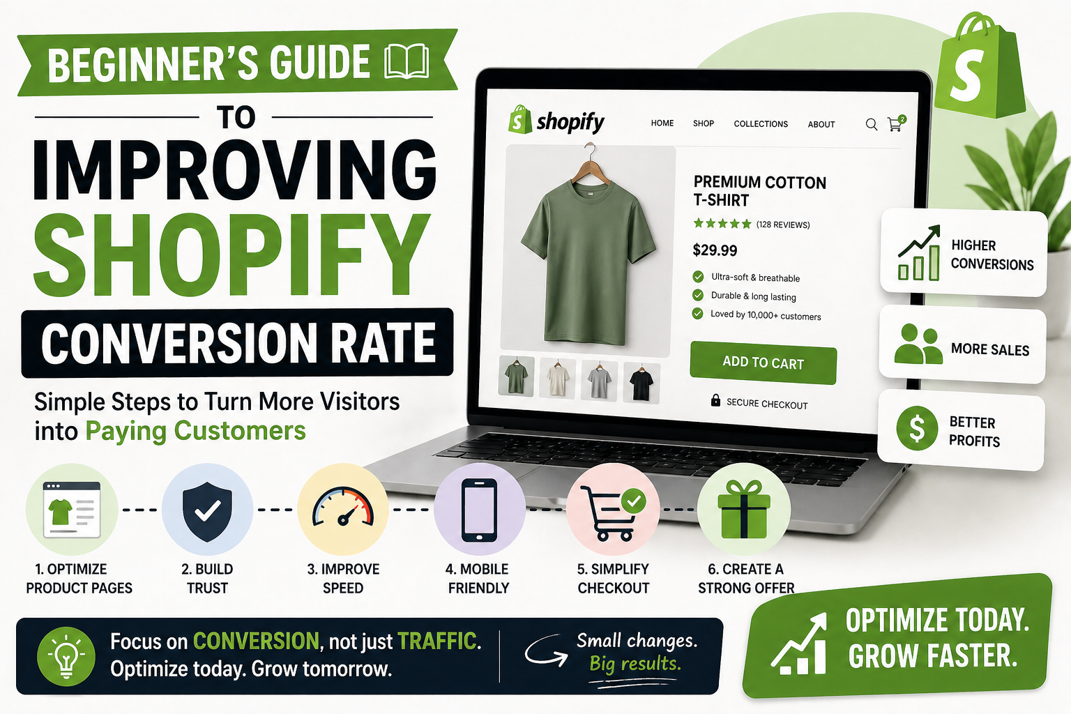 Beginner’s Guide to Improving Shopify Conversion Rate