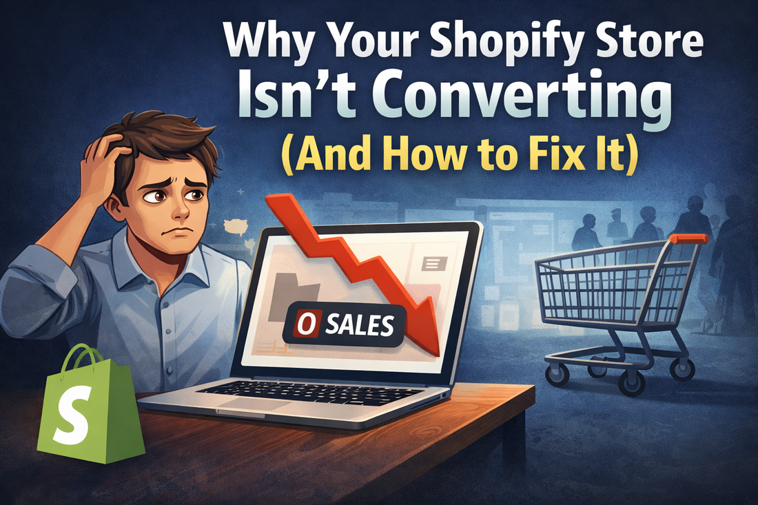 Why Your Shopify Store Isn’t Converting (And How to Fix It)