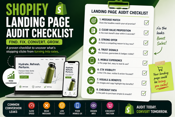 Shopify Landing Page Audit Checklist