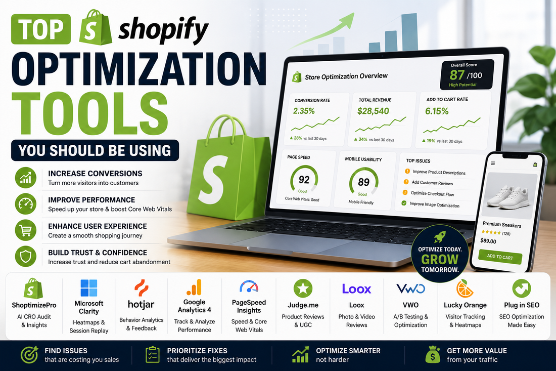 Top Shopify Optimization Tools You Should Be Using